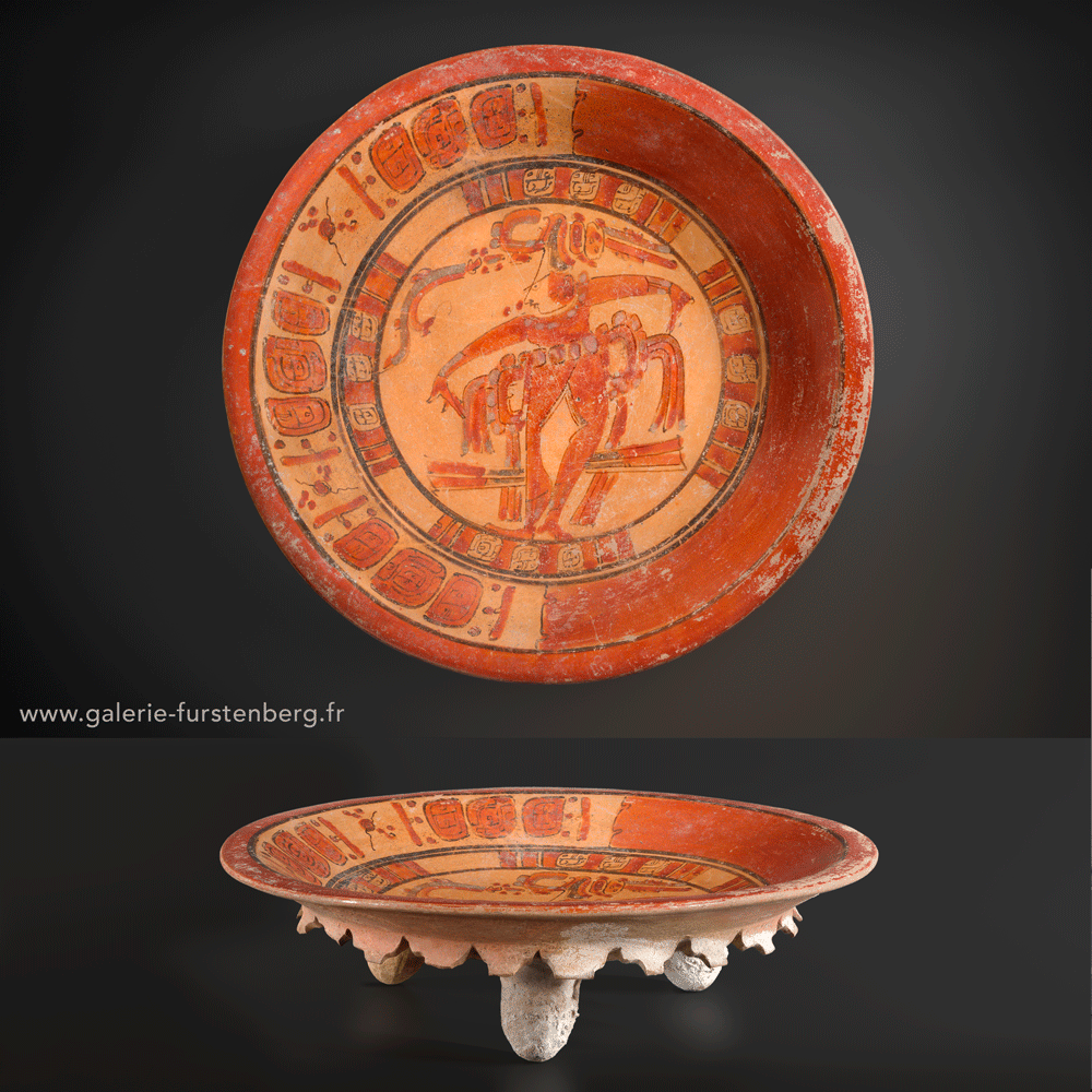 Plat maya au danseur
