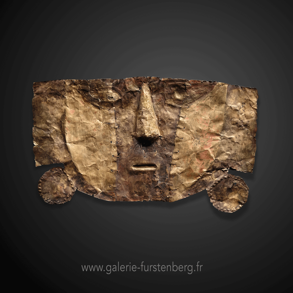 Masque en or Chimu-Lambayeke