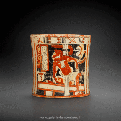 vase au dignitaire maya