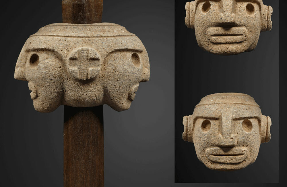 hache aux deux tetes