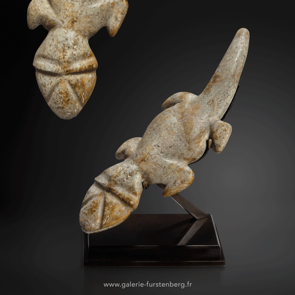 Reptile sculpté du Guerrero